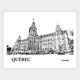 Quebec Canada Magnet